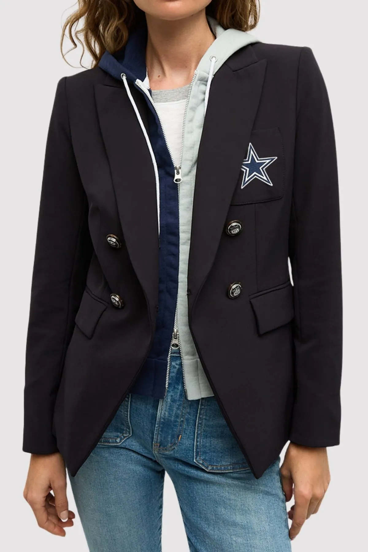 Veronica Beard x NFL Dickey Dallas Cowboys Jacket