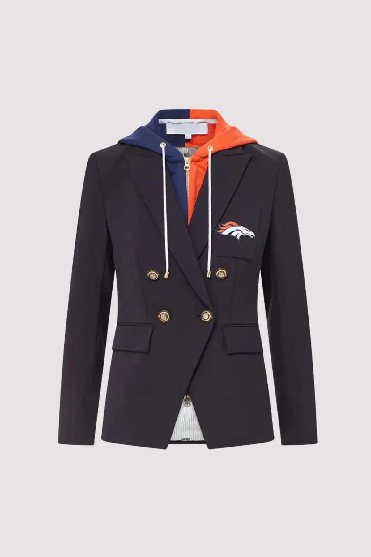 Veronica Beard x NFL Dickey Denver Broncos Jacket