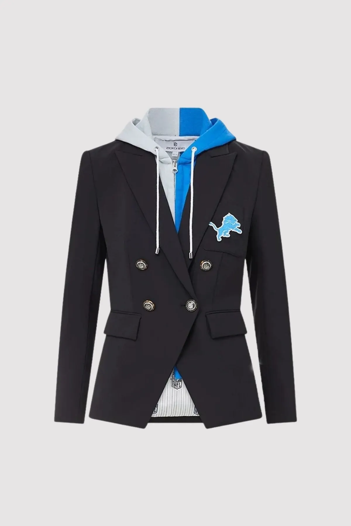 Veronica Beard x NFL Dickey Detroit Lions Jacket