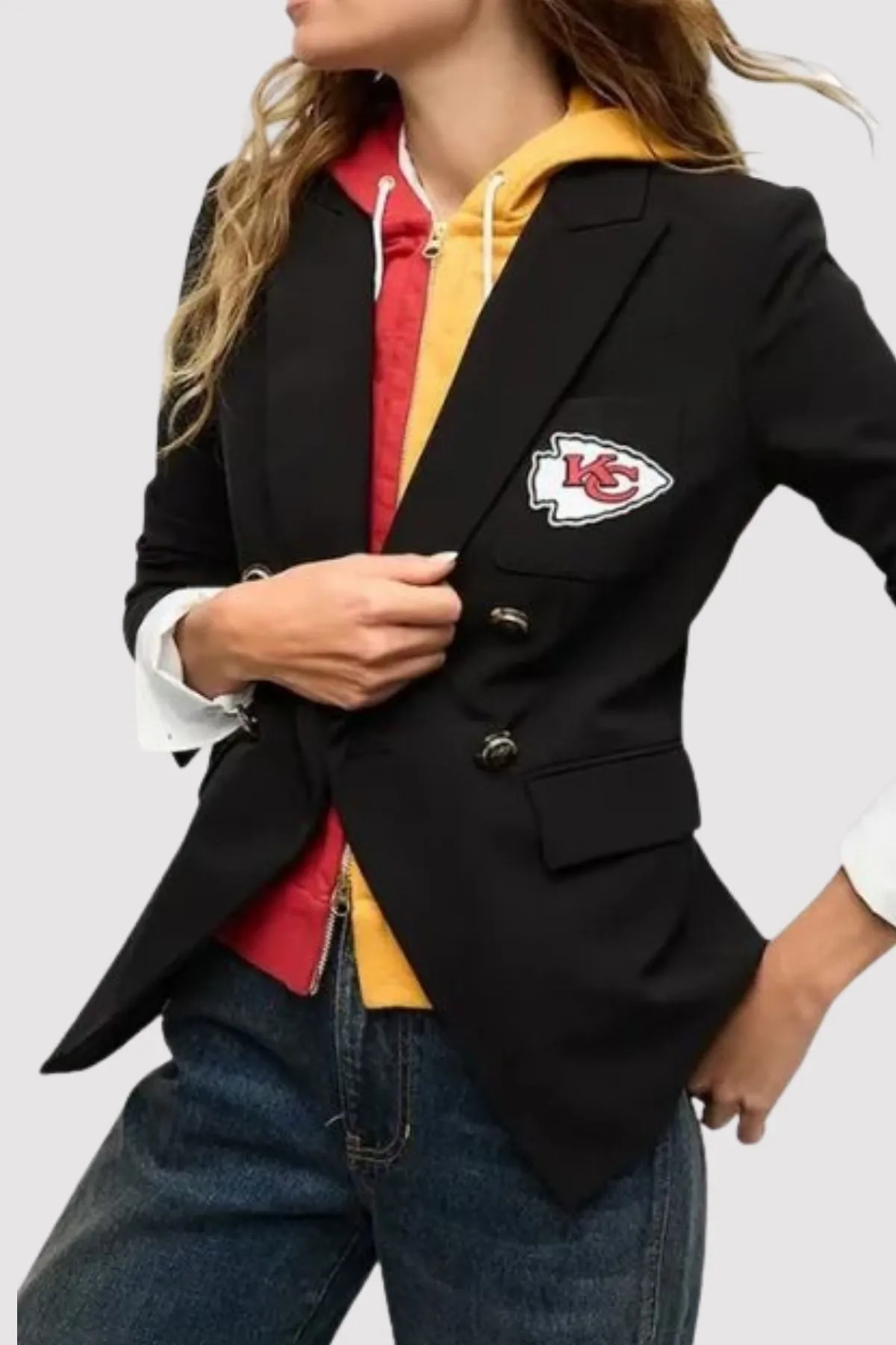 Veronica Beard x NFL Dickey Kansas City Chiefs Jacket