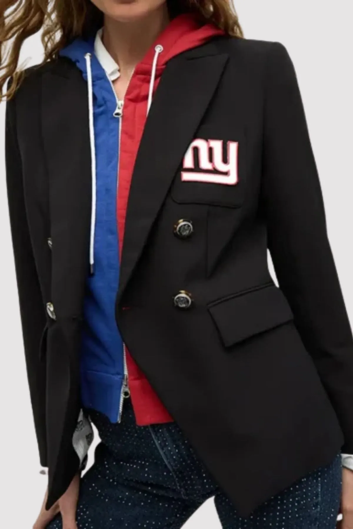 Veronica Beard x NFL Dickey New York Giants Jacket